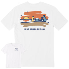 Men's Jake Rocket Sunset Short Sleeve Crusher Tee