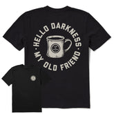 Men's Hello Darkness My Old Friend Short Sleeve Crusher Tee