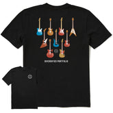 Men's Electric Guitars Diversified Portfolio Short Sleeve Crusher Tee