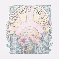 Women's Here Comes The Sun Hippie Short Sleeve Tee