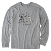 Men's Jake & Rocket Karma Camp Long Sleeve Crusher Tee