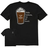 Men's Hello Darkness Beer Short Sleeve Tee
