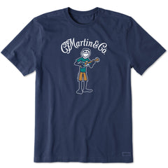 Men's Jake Martin Guitar Short Sleeve Crusher Tee