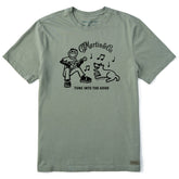Men's Jake & Rocket Martin Guitar Short Sleeve Crusher Tee
