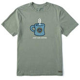 Men's Just Add Coffee Mug Short Sleeve Tee
