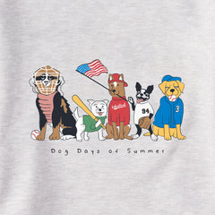 Men's Dog Days of Summer Baseball Simply True Fleece Hoodie