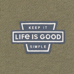 Men's Keep it Simple Sign Simply True Fleece Zip Hoodie