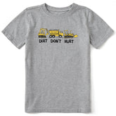 Kids Dirt Dont Hurt Short Sleeve Crusher Tee