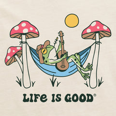 Men's Frog Guitar Hammock Short Sleeve Crusher Tee