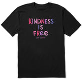 Men's Kindness is Free Short Sleeve Crusher Tee