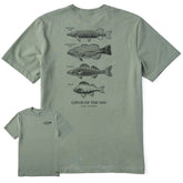 Men's Freshwater Catch of the Day Short Sleeve Crusher Tee