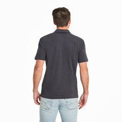 Men's LIG Wordmark Stack Short Sleeve Crusher-LITE Polo