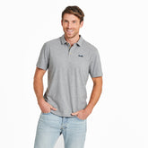 Men's Forest Landscape Short Sleeve Crusher-LITE Polo