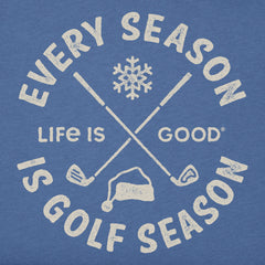 Men's Every Season is Golf Season Long Sleeve Crusher Tee