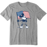 Men's Americana Steamboat Willie Short Sleeve Tee