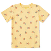 Little Cuties Pattern Short Sleeve Toddler Crusher Tee