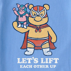 Kids Lift Each Other Up Winnie & P Short Sleeve Crusher Tee