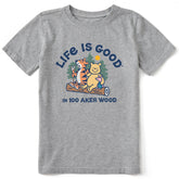 Kids LIG in 100 Aker Wood Winnie Short Sleeve Crusher Tee
