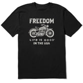 Men's Freedom Motorcycle Short Sleeve Tee