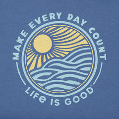 Men's Make Every Day Count Sunset Short Sleeve Tee