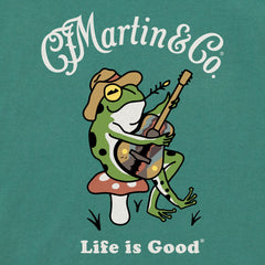 Men's Martin & Co. Frog Guitar Short Sleeve Crusher Tee