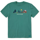 Men's Gardening Activity Vista Short Sleeve Crusher Tee