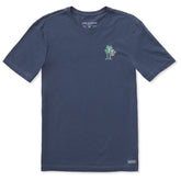 Men's Frog with Beer Short Sleeve Crusher-LITE Slim Fit Tee