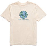 Men's Isn't She Lovely Earth Short Sleeve Crusher Tee