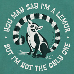 Men's Dreamer Lemur Short Sleeve Crusher Tee