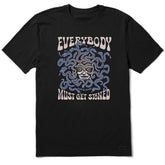 Men's Everybody Must Get Stoned Short Sleeve Crusher Tee