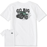 Kids Go Big Monster Truck Short Sleeve Crusher Tee