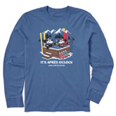 Men's It's Apres O Clock Long Sleeve Crusher Tee