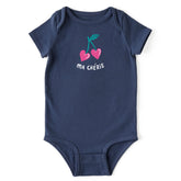 Baby Ma Cherie Short Sleeve Crusher Baby Bodysuit
