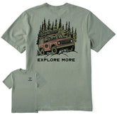 Men's Explore More Vehicle Short Sleeve Crusher Tee