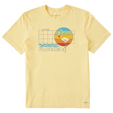 Men's Florida Flamingo Short Sleeve Crusher Tee