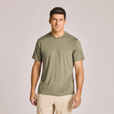 Men's Solid Short Sleeve Sun Crusher Tee