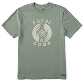 Men's Focus on the Good Hands Short Sleeve Crusher Tee