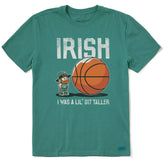 Men's Irish I Was a Lil Bit Taller Short Sleeve Crusher Tee
