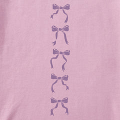 Kids Bows Long Sleeve Crusher Tee