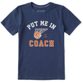 Kids Put Me In Coach Short Sleeve Crusher Tee