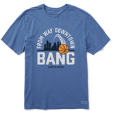 Men's From Way Downtown Bang Short Sleeve Tee