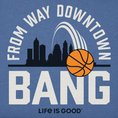 Men's From Way Downtown Bang Short Sleeve Tee