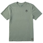 Men's Embroidered Jake Face Short Sleeve Crusher Tee