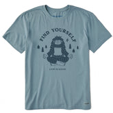 Men's Find Yourself Short Sleeve Crusher Tee