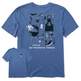 Men's A Few of My Favorite Grill Things Short Sleeve Crusher Tee