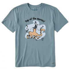 Men's Dr. Seuss Top of the Mornin Short Sleeve Crusher Tee
