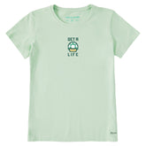Women's Get a Life Short Sleeve Crusher Tee
