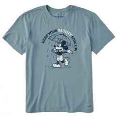 Men's Keep Your Sunny Side Up Willie Short Sleeve Crusher Tee