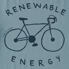 Men's Renewable Energy Ten Speed Short Sleeve Crusher Tee