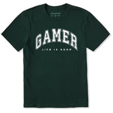 Men's Gamer Arch Short Sleeve Crusher Tee